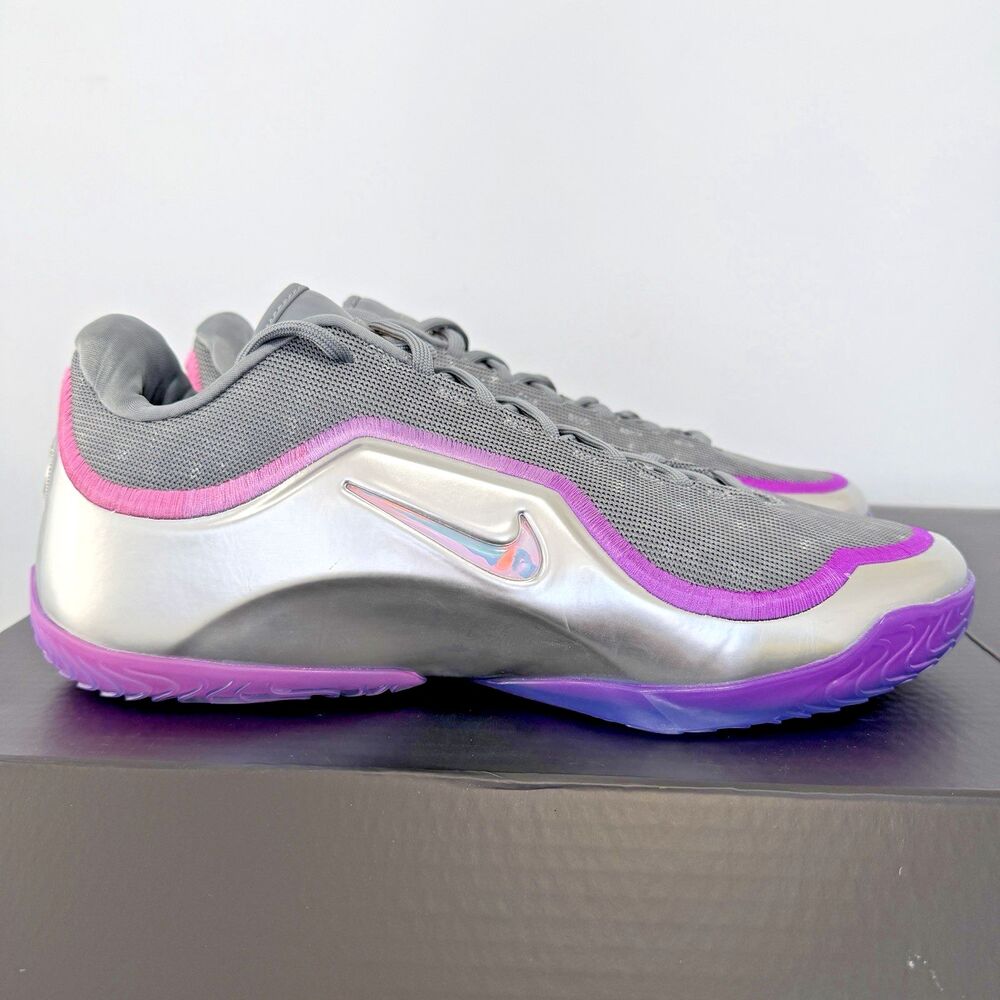 Nike LeBron 23 XXIII Lux Bubble Boy EP Basketball Shoe Silver IF0694-002 Sz 10.5
